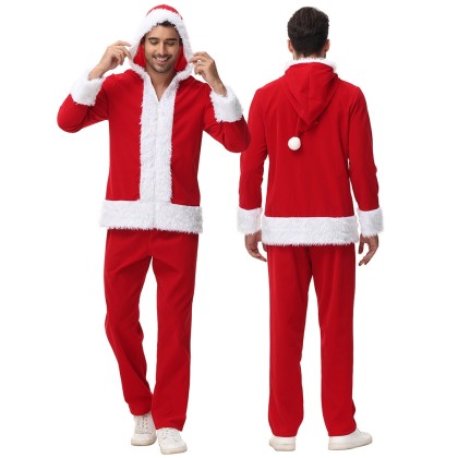 Adults New Santa Claus Costume Christmas & Halloween Outfit