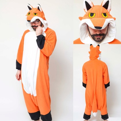 Mister Fox  Kigurumi Animal Onesie Pajamas For Men & Women