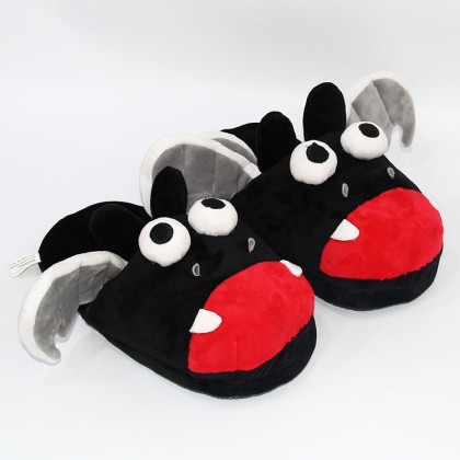 Bat Baby Plush Stuffed Indoor Couple Slippers Shoes