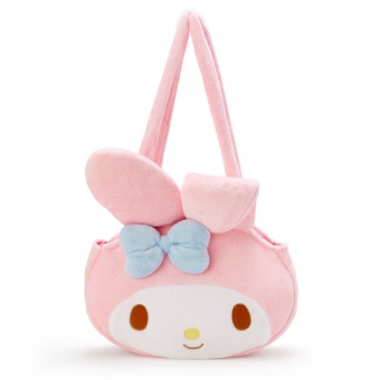 Cute Melody Plush Stuffed Cartoon Animal Large Capacity Shoulder Bag