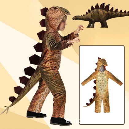 Stegosaurus Onesie For Kids Halloween  Jurassic World Dinosaur Cosplay Costumes