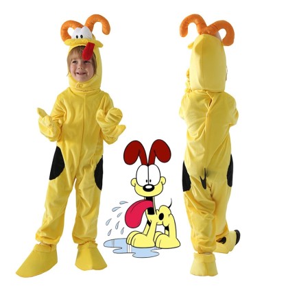 Garfield Odie Kigurumi Kids Halloween Cosplay Costumes