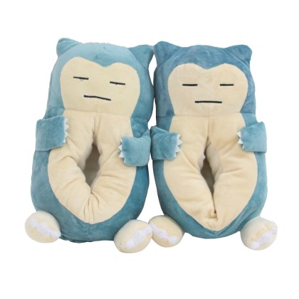 Snorlax Three-Dimensional Indoor Plush Stuffed Leisure Slippers Shoes