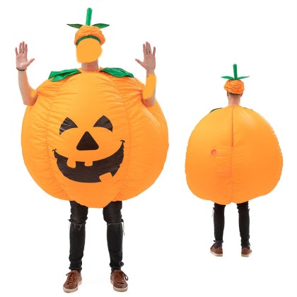 Adult Inflatable Pumpkin Costume Funny Halloween Costumes