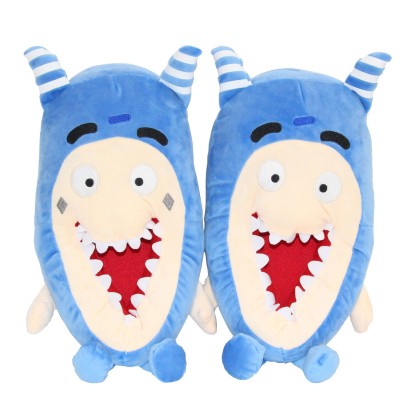 Oddbods Plush Stuffed Indoor Couple Slippers Shoes