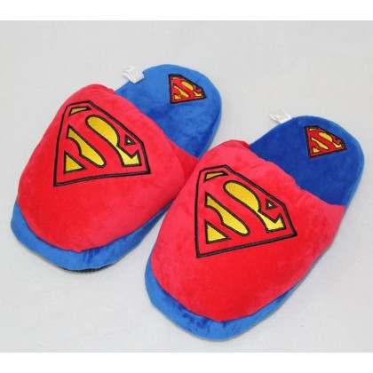 Marvel Superman Plush Stuffed  Leisure Slippers For Men & Women
