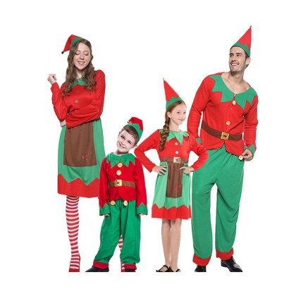 Matching Family Costume For Adults & Kids Christmas Elf  Holiday Costumes  
