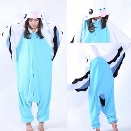 Blue Parrot Onesie Kigurumi Pajama For Unisex Adult Pajama Costume