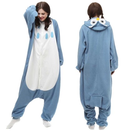 Unisex Owl Onesie Kigurumi Animal Pajamas Halloween Costume
