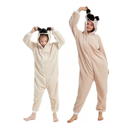 Shar-Pei Dog Onesies Kigurumi For Family Matching Halloween Costumes