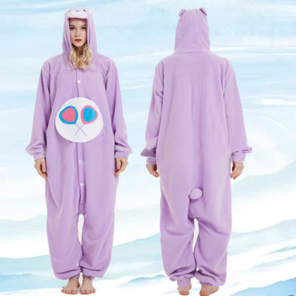 Share Bear Onesie Kigurumi For Halloween Adults Cartoon Costumes