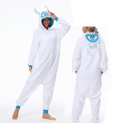 Smallfoot Migo Onesie Kigurumi Pajamas For Adult Halloween Costumes 