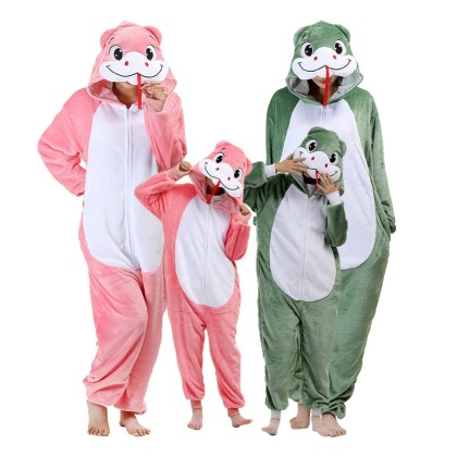 Snake Family Matching Onesies Kigurumi For Halloween Adults & Kids Costumes