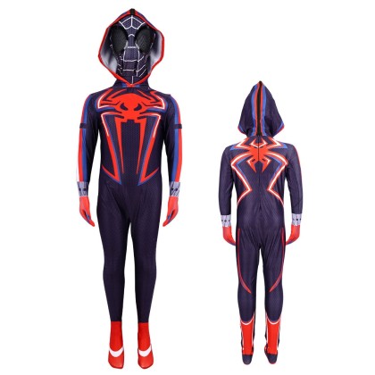 Spider-Man 2099 Matching Family Jumpsuit For Halloween Costumes