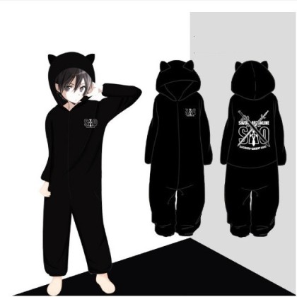 Anime Sword Art Online Onesies Kigurumi For Adults Halloween Costumes