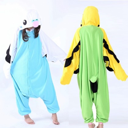 Macaw Onesie Kigurumi Costume For Unisex Adult Pajamas