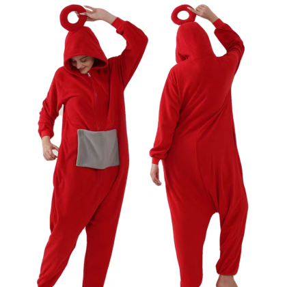 Halloween Costume Teletubbies Po Kigurumi Onesie Pajamas For Adult