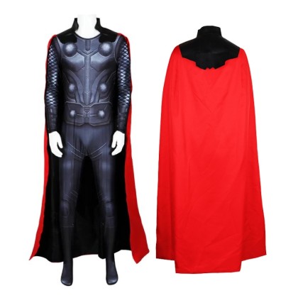  Marvel Avengers Thor Jumpsui For Adult Cosplay Halloween Costume