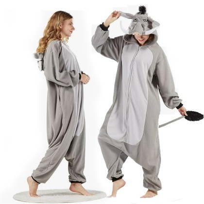 Warthog Pig Onesie Kigurumi For Adults Halloween Unisex Costumes