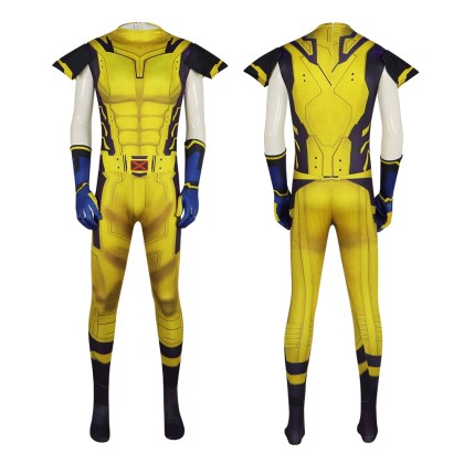 Deadpool 3 Wolverine Cosplay Bodysuit For Halloween Adults Costume
