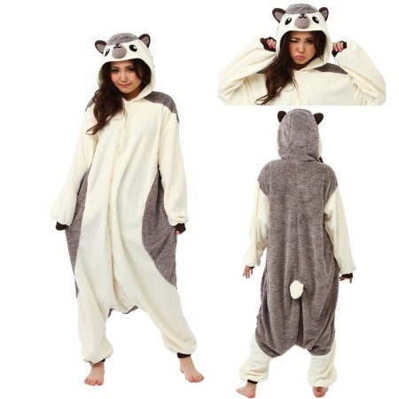 Hedgehog Kigurumi Animal Onesie Pajamas For Unisex Costume