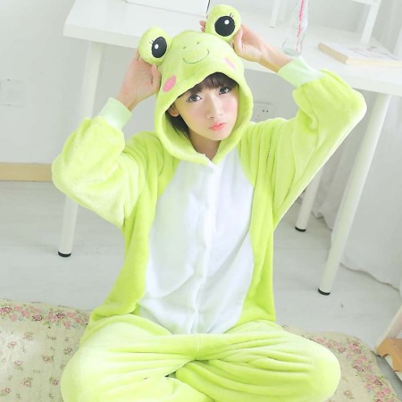 Frog Pajamas Animal Onesies Costume Kigurumi