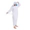White Dragon Light Fury Onesie Pajamas Adult Halloween Costumes